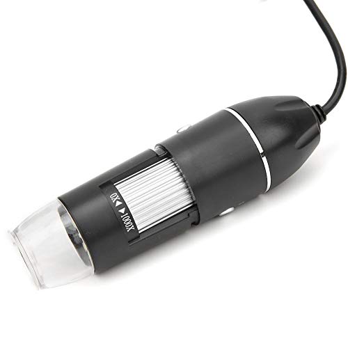 USB LED Microscopio Electrónico Digital con Soporte 50X-1000X Microscopio USB 